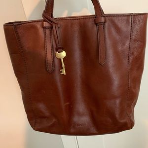 Fossil Camilla leather backpack